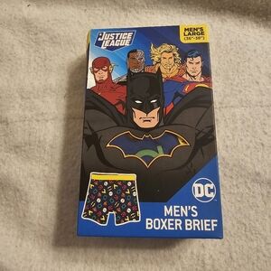 DC Comics Justice League Men's Boxer Briefs Batman Superman Flash Green Lantern
